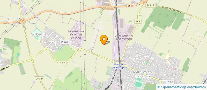 localisation de l'entreprise MONSIEUR JESSY ROMAIN DIT SOLES  MAROLLES-EN-HUREPOIX