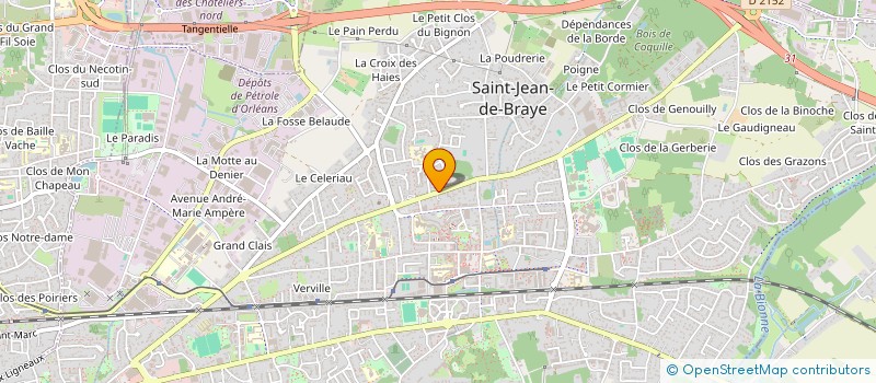 localisation de l'entreprise MONSIEUR JESSY SAINTRAPT  SAINT-JEAN-DE-BRAYE