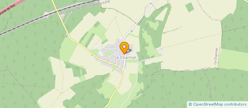 localisation de l'entreprise MONSIEUR JESSY SANTERRE  LE CHARMEL