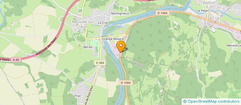 localisation de l'entreprise MONSIEUR JESSY SIGLER  NEUVILLE-SUR-AIN