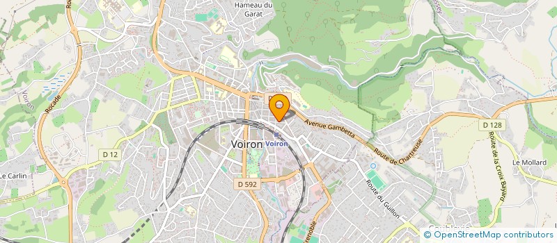 localisation de l'entreprise MONSIEUR JESSY SUBIT  VOIRON