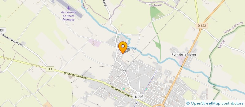 localisation de l'entreprise MONSIEUR JESSY VIS  REVEL