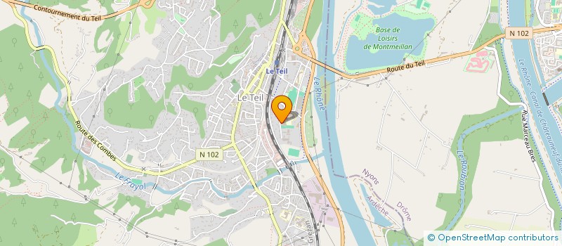 localisation de l'entreprise MONSIEUR JESSY WETER  LE TEIL