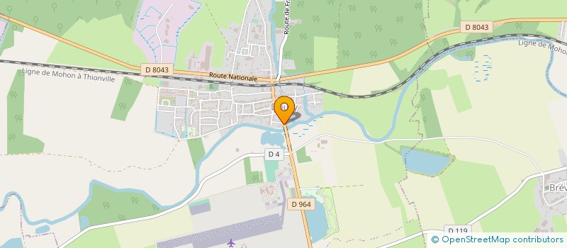 localisation de l'entreprise MONSIEUR JESSY WILLEMET  DOUZY