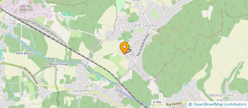 localisation de l'entreprise MONSIEUR JESSY WYART  SAINT-SAUVEUR