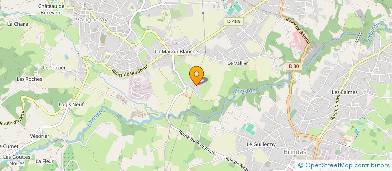 localisation de l'entreprise MONSIEUR JESSYM BOULABNENE  VAUGNERAY