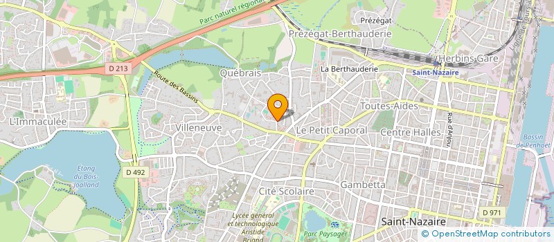 localisation de l'entreprise MONSIEUR JESUINO SAMPER GOMES  SAINT-NAZAIRE