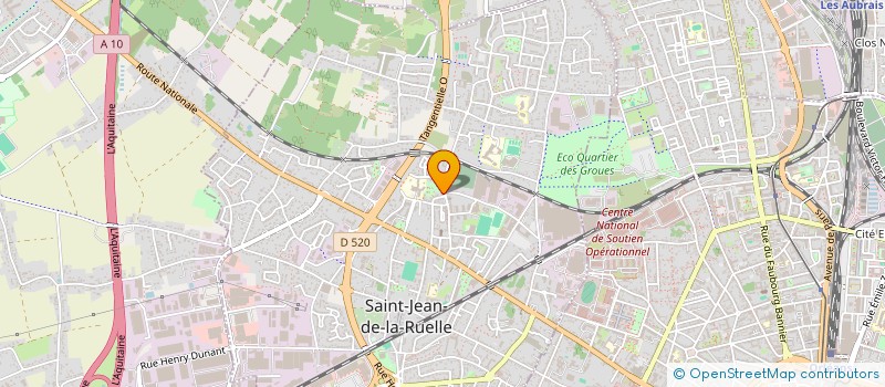 localisation de l'entreprise MONSIEUR JESUS AGUDO CALVO  SAINT-JEAN-DE-LA-RUELLE