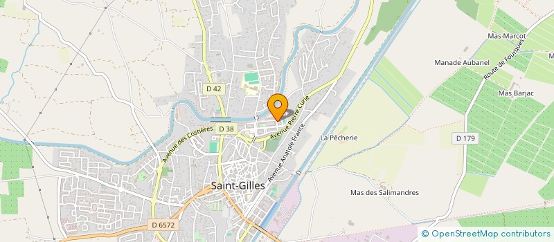 localisation de l'entreprise MONSIEUR JESUS ALARCON LUCAS à SAINT-GILLES