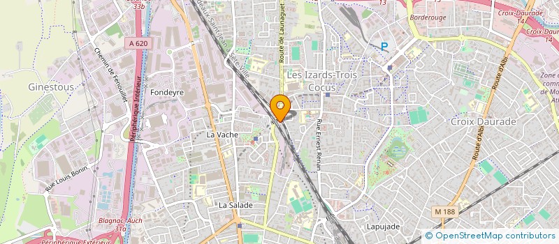 localisation de l'entreprise MONSIEUR JESUS BERNAD à TOULOUSE