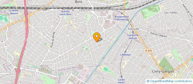 localisation de l'entreprise MONSIEUR JESUS CALVO VASQUEZ à AULNAY-SOUS-BOIS