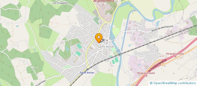 localisation de l'entreprise MONSIEUR JESUS CANTARERO MENDIZABAL  SAINT-ASTIER