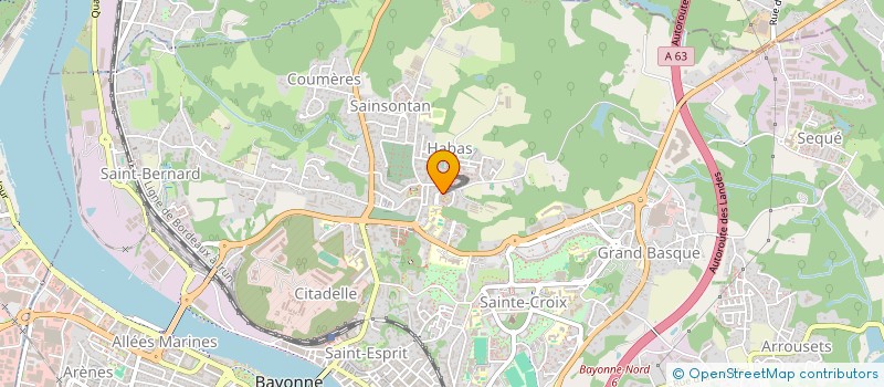 localisation de l'entreprise MONSIEUR JESUS HERNANDEZ  BAYONNE