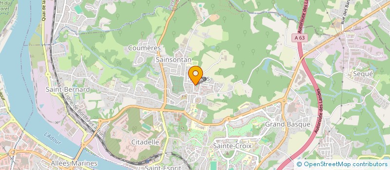 localisation de l'entreprise MONSIEUR JESUS HERNANDEZ  BAYONNE