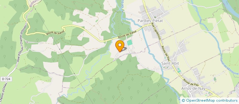 localisation de l'entreprise MONSIEUR JESUS LAGRENE à LESCAR