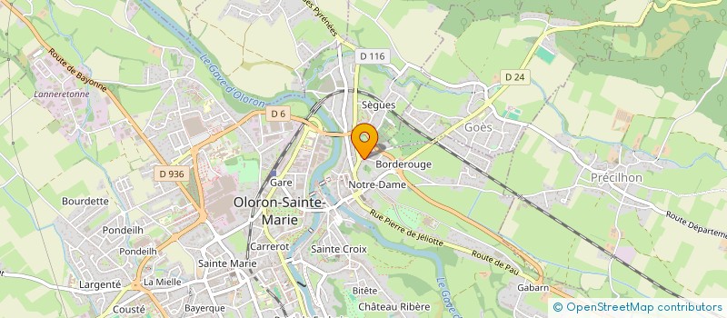 localisation de l'entreprise MONSIEUR JESUS LAVARDEZ  OLORON-SAINTE-MARIE