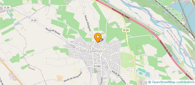 localisation de l'entreprise MONSIEUR JESUS LOPEZ  CABANNES