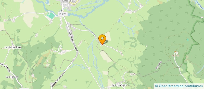 localisation de l'entreprise MONSIEUR JESUS LOZANO FIDALGO  MESVRES