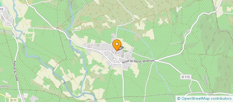 localisation de l'entreprise MONSIEUR JESUS MARTINEZ  TRAUSSE