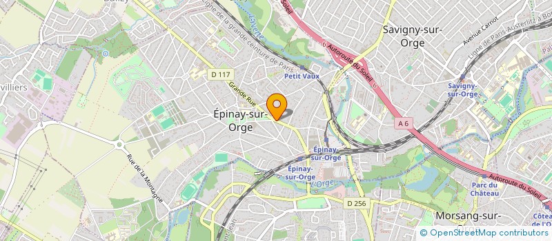 localisation de l'entreprise MONSIEUR JESUS MEJIA POZZI ESCOT  EPINAY-SUR-ORGE