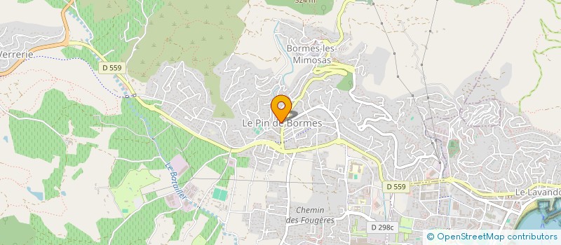 localisation de l'entreprise MONSIEUR JESUS MORENO à BORMES-LES-MIMOSAS