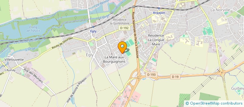localisation de l'entreprise MONSIEUR JESUS ORTEGA NAVA à EGLY