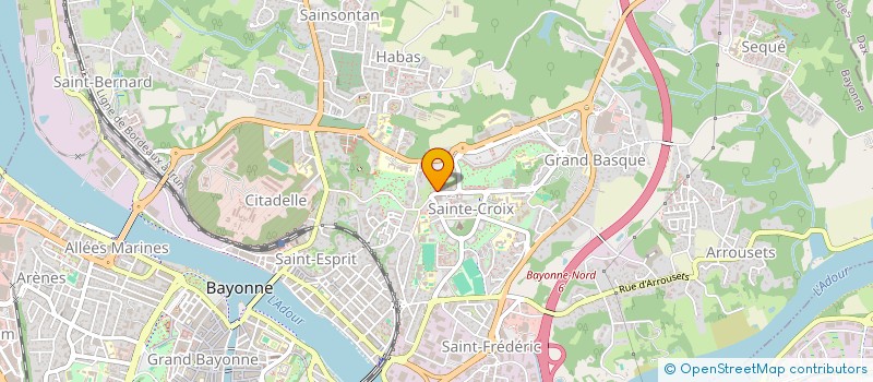 localisation de l'entreprise MONSIEUR JESUS PAMPLIEGA JIMENEZ à BAYONNE