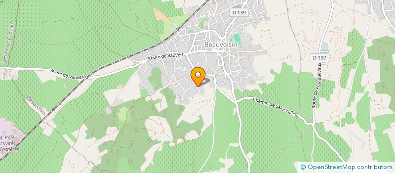 localisation de l'entreprise MONSIEUR JESUS PEREZ  BEAUVOISIN