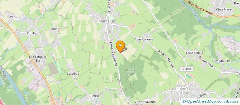 localisation de l'entreprise MONSIEUR JESUS PRIETO SANCHEZ  MARCELLAZ