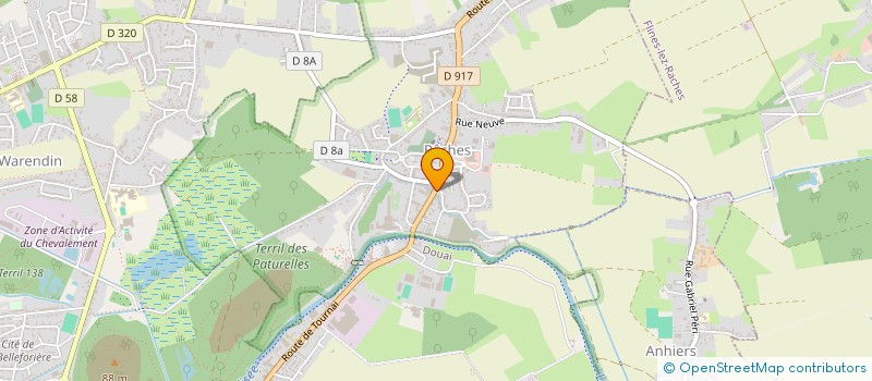 localisation de l'entreprise MONSIEUR JESUS REBELLO MARTIN  RACHES