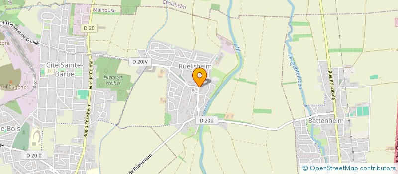 localisation de l'entreprise MONSIEUR JESUS ROMERO MERINO  RUELISHEIM