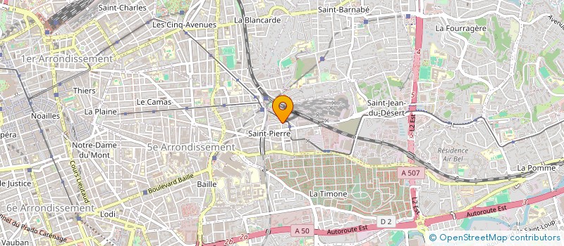 localisation de l'entreprise MONSIEUR JESUS SANTIAGO à MARSEILLE