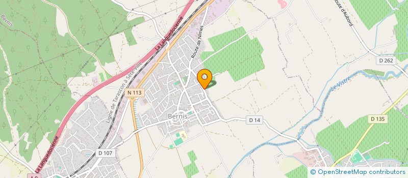 localisation de l'entreprise MONSIEUR JESUS TEJERO GIMENO  BERNIS