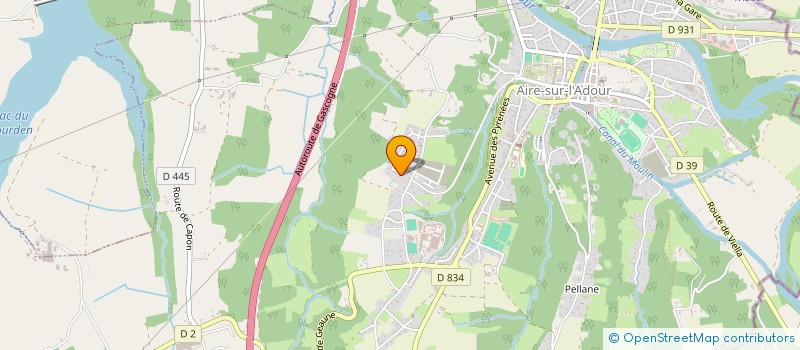 localisation de l'entreprise MONSIEUR JESUS VERDEJO  AIRE-SUR-L'ADOUR