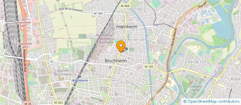 localisation de l'entreprise MONSIEUR JETMIR BEQIRI  ITTENHEIM