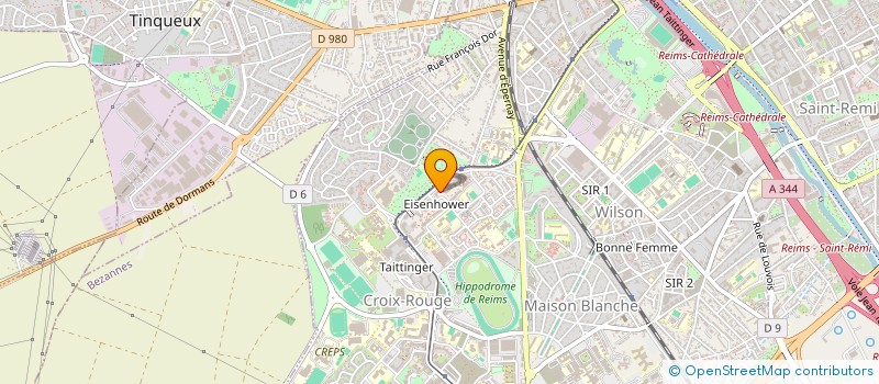 localisation de l'entreprise MONSIEUR JETMIR METALIAJ  REIMS