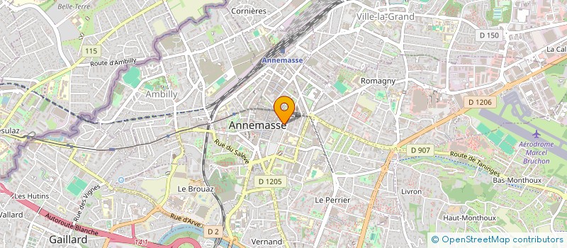 localisation de l'entreprise MONSIEUR JETNIS REKA à ANNEMASSE