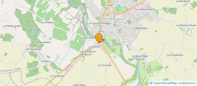 localisation de l'entreprise MONSIEUR JETON UKLALA à ROCHESERVIERE
