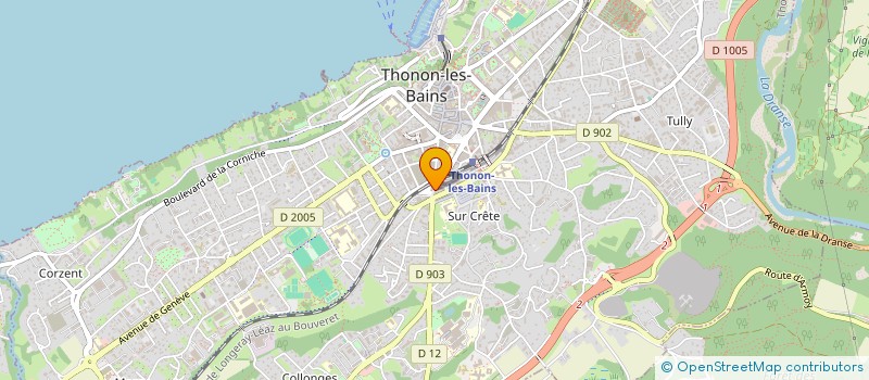 localisation de l'entreprise MONSIEUR JETON ZIRA à THONON-LES-BAINS