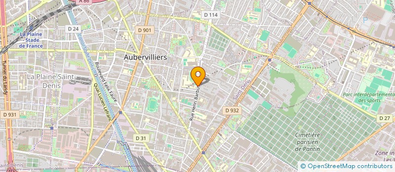 localisation de l'entreprise MONSIEUR JEWEL BARUA  AUBERVILLIERS