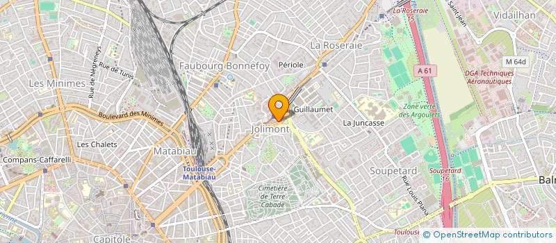 localisation de l'entreprise MONSIEUR JEWEL MARANDY  TOULOUSE