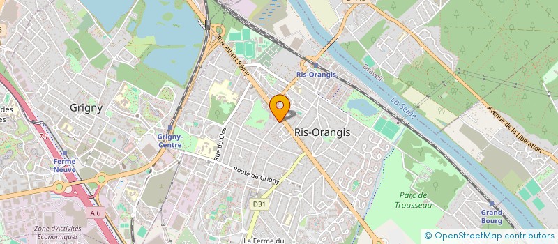 localisation de l'entreprise MONSIEUR JEYARATNARAJAH LENIN à RIS-ORANGIS