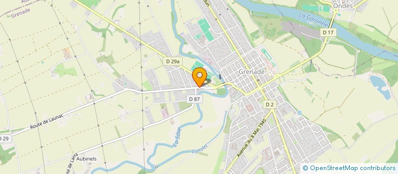 localisation de l'entreprise MONSIEUR JEYSON PECH  GRENADE