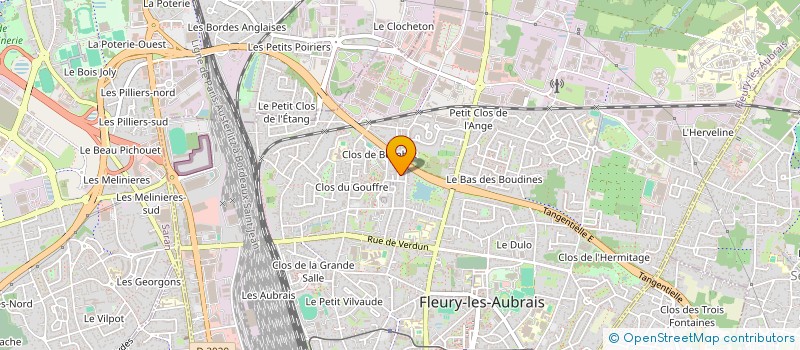 localisation de l'entreprise MONSIEUR JEYSON RENAUD à FLEURY-LES-AUBRAIS