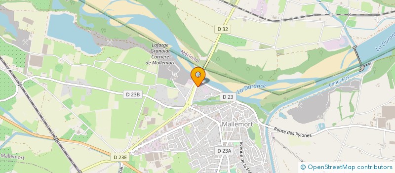 localisation de l'entreprise MONSIEUR JEYSONE DELAURIE  MALLEMORT