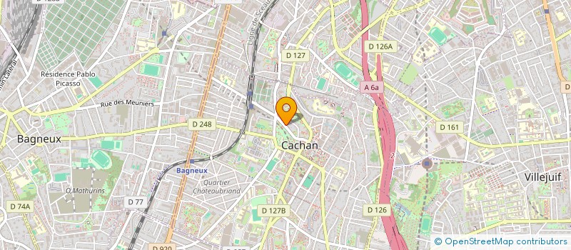 localisation de l'entreprise MONSIEUR JEYSSON HERNANDEZ  CACHAN