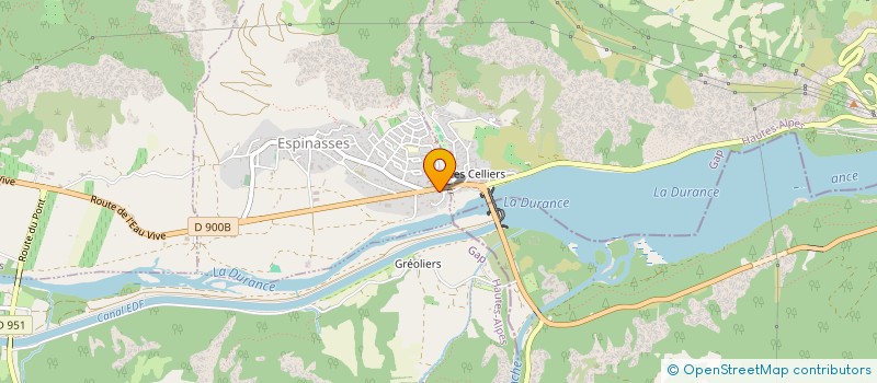 localisation de l'entreprise MONSIEUR JHEMS LOUIS PASCAL  ESPINASSES