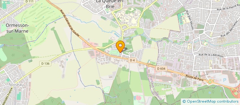 localisation de l'entreprise MONSIEUR JHILLYAN RIBESOIS  LA QUEUE-EN-BRIE