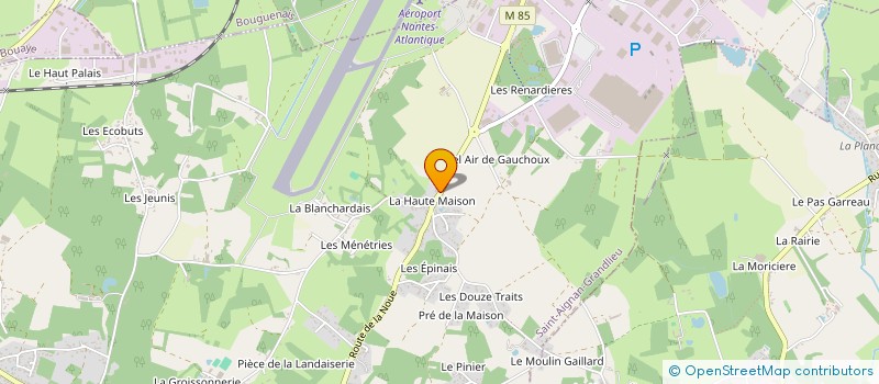 localisation de l'entreprise MONSIEUR JHOAHAN MONGE MARIN  SAINT-AIGNAN-GRANDLIEU