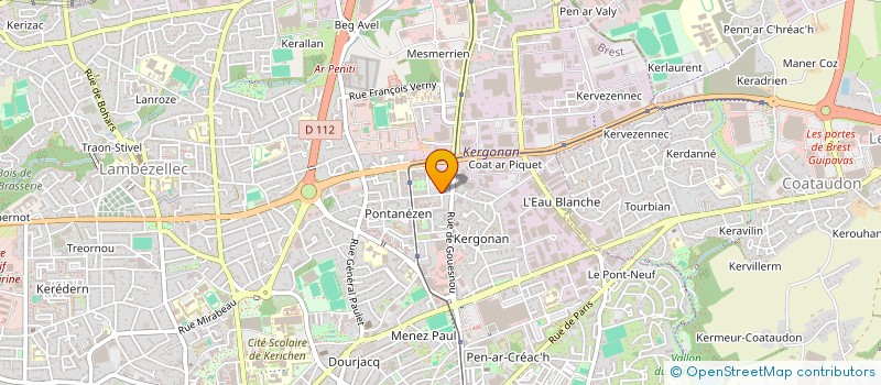 localisation de l'entreprise MONSIEUR JHON DEIVY BREA BAEZ à BREST